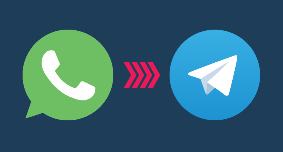 Switching Chats Between WhatsApp Page and Telegram Chinese